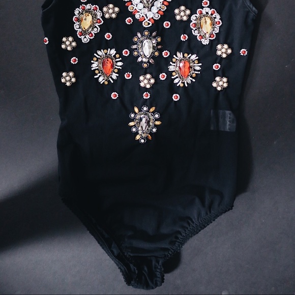 Glamorous embellished bodysuit - Picture 2 of 7
